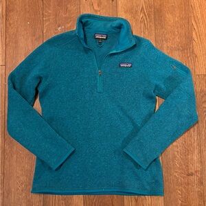 Patagonia Women's Better Sweater 1/4-Zip Pullover Fleece Size M
